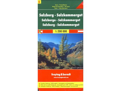 Rakousko 6 - Land Salzburg, Salzkammergut 1:200 t.
