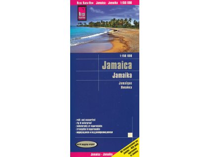 mapa Jamaica 1:150 t. voděodolná