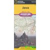 mapa Java 1:700 t. National Geographic voděodolná