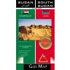 mapa Sudan, South Sudan 1:2,5 mil.