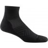 Darn Tough ponožky RUN 1/4 ULTRA Lightweight Merino - pánské - černé