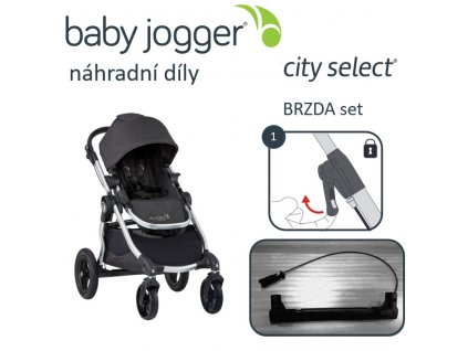 BabyJogger BRZDA set CITY SELECT