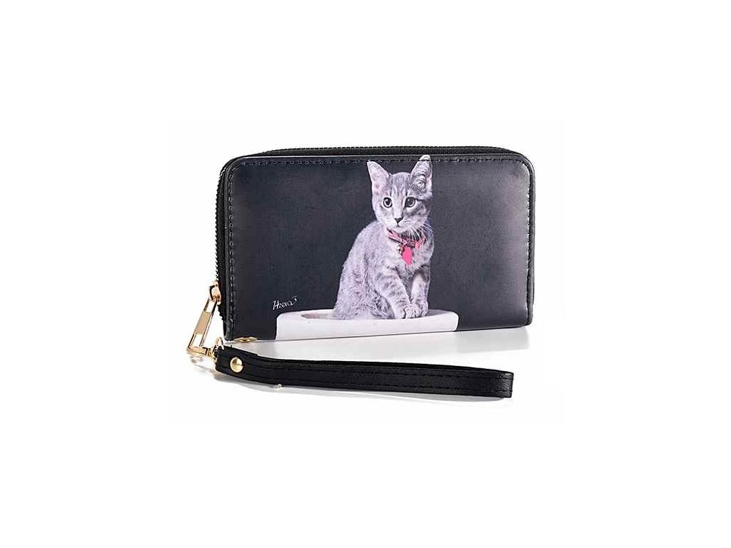 peněženka portmonka kočka s kočkou kočičí s kočkami kotě 3