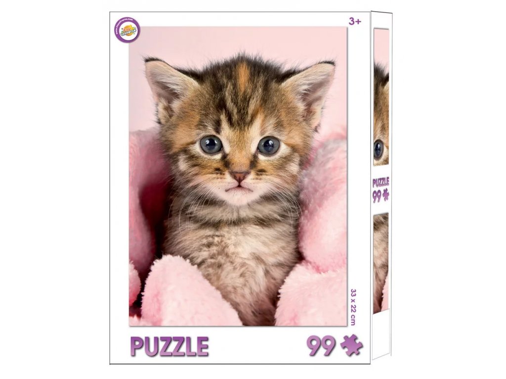 puzzle kočka s kočko kočičí kotě