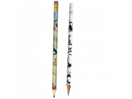 rosina wachtmeister tužka ceruzka černo bílá s kočkou s mačkou kačka kočka 2 kopie