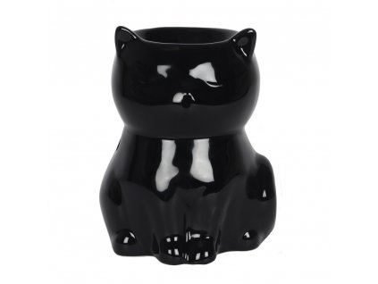 aromalampa černá kočka s kočkou kočičí