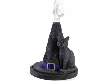 stojan na františky kočka s kočkou kočičí černá čarodějnická