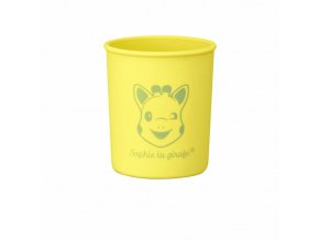 Vulli žirafa Sophie Silikónový pohár - Žltý