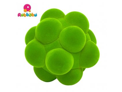 bubble ball senzoricky gumovy sametovy micek rubbabu