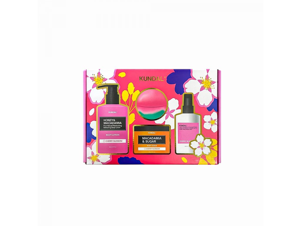 Kundal Bath and Body Gift Edition Cherry blossom - Limitovaný dárkový set produktů na tělo