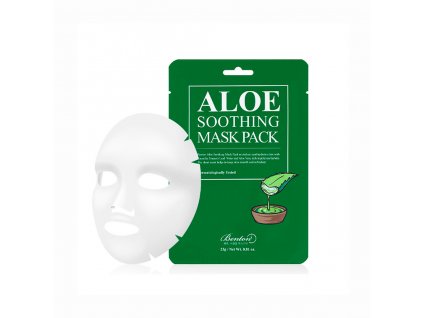 Benton Aloe Soothing Mask Pack- zklidňující, hydratační plátýnková maska s Aloe Vera
