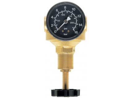 Regulátor tlaku 1/2", 1 250 l/min, 0,5-3 bar