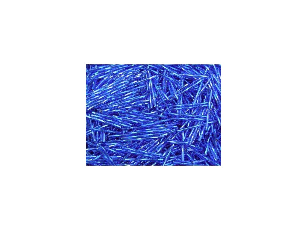 Korálky - rokajlové tyčky 15 mm - modrá 37050 (T66)
