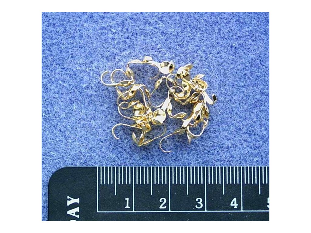 Kalota 9 mm zlatá