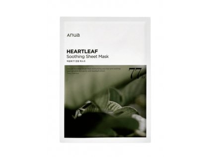 Heartleaf 77% Soothing Sheet Mask - Zklidňující pleťová maska s extraktem z touleně srdčité