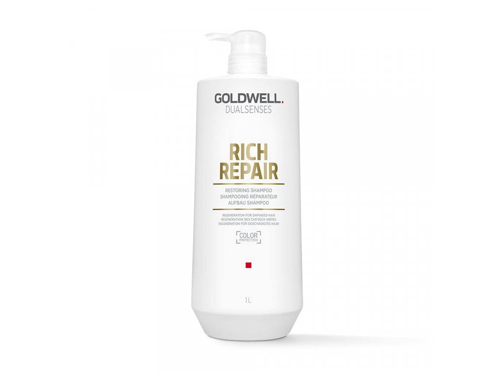 GOLDWELL Dualsenses Rich Repair regenerační maxi šampon pro poškozené vlasy 1000 ml