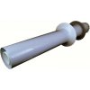 REGULUS A2008004 koaxiální trubka do zdi 60/100mm, 853mm, polypropylen/plech, bílá