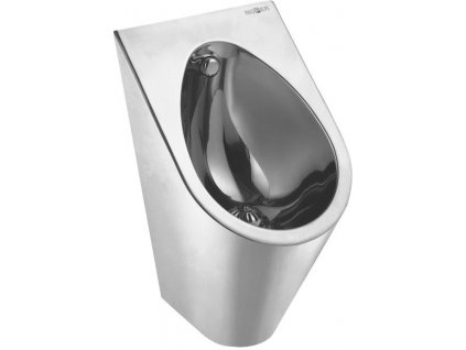 Urinál se zakrytým přívodem vody 360x600x395 mm, nerez mat obrázek č.: 1