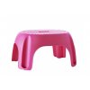 Ridder A1102613 prostiskluzová stolička do koupelny, růžová - v. 22 cm, š. 33 cm, hl. 24 cm obrázek č.: 1
