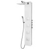 SPIRIT SQUARE termostatický sprchový panel nástěnný, 250x1550mm, bílá obrázek č.: 1