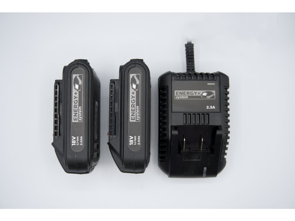 VÝHODNÝ SET - 2x baterie 2,0Ah + nabíječka, 58G001 - 58G002