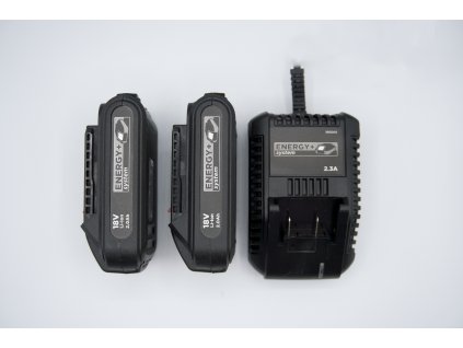 VÝHODNÝ SET - 2x baterie 2,0Ah + nabíječka, 58G001 - 58G002