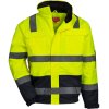 Reflexní pracovní bunda, neonová žlutá, NITRAS