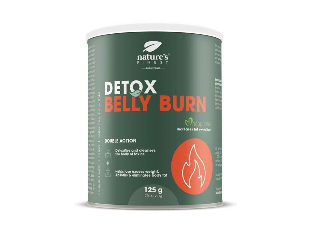 Detox Belly Burn 125g NATURE´S FINEST
