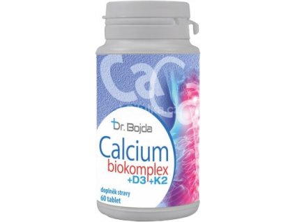 1574076591 calcium biokomplex s vit. d3 a k2 60 tbl. dr. bojda