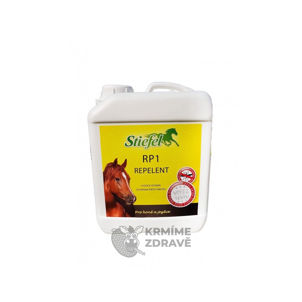 Repelent RP1 pro koně a jezdce - ekonomické balení 2,5 l