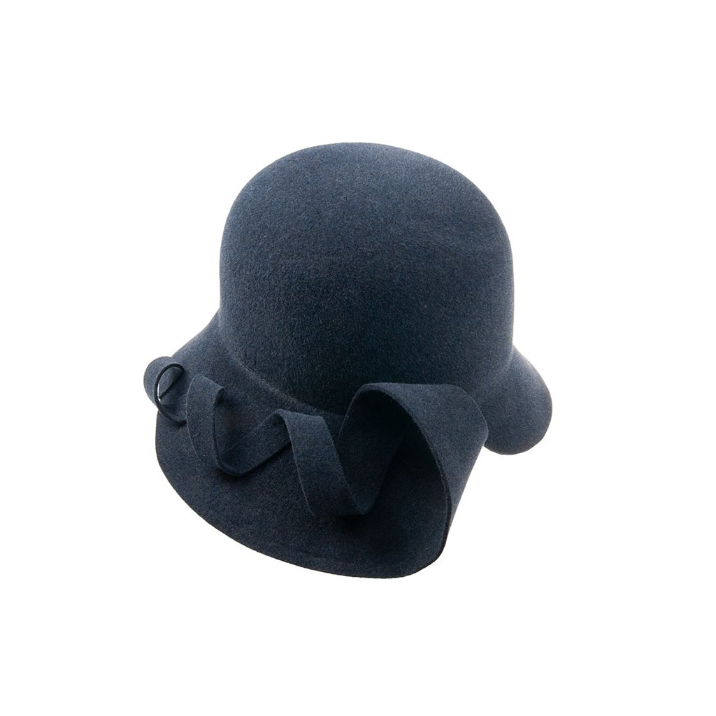 Plstěný klobouk TONAK 52660/14 modrý 1030