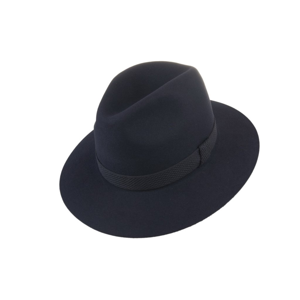 Plstěný klobouk TONAK 100031 tmavě modrý  Q 3025