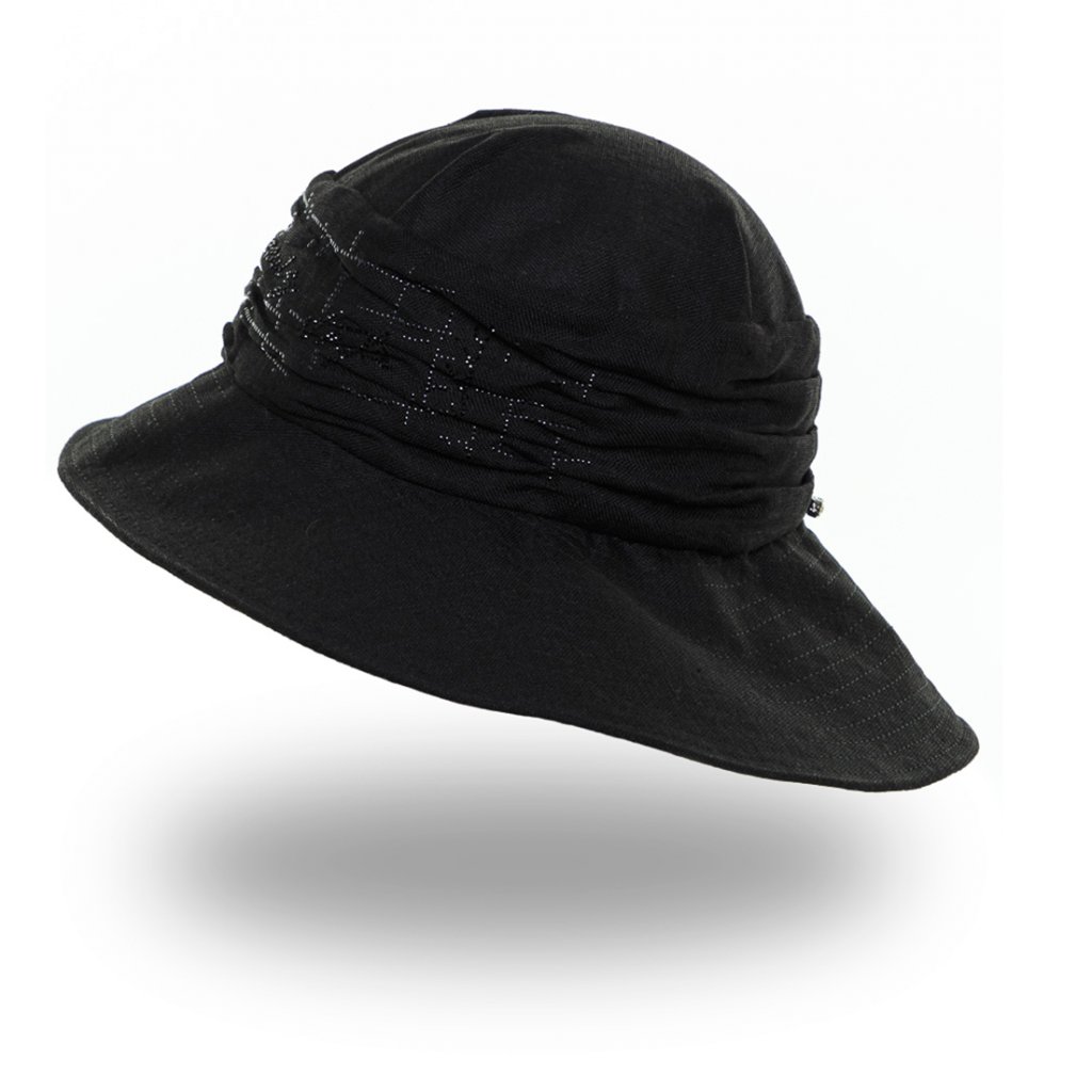 Dámský letní klobouk Krumlovanka 441241 černý