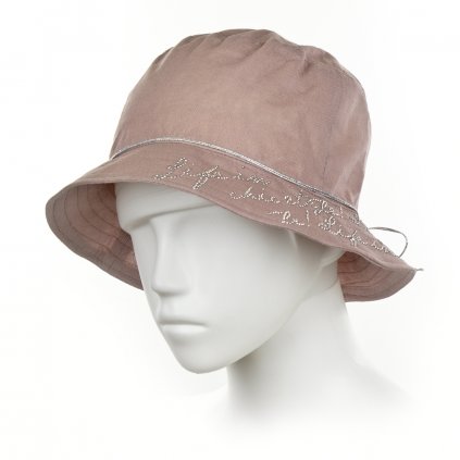 Dámský letní klobouk Krumlovanka 437061 starorůžový
