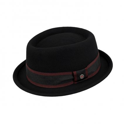 Pánský vlněný klobouk Trilby Ba-302355494-500 černý