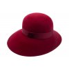 Plstěný klobouk TONAK 53407/17 vínový Q 1018