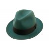 Plstěný klobouk TONAK Fedora Cornfeld 21146/17/Q4042 modrozelený