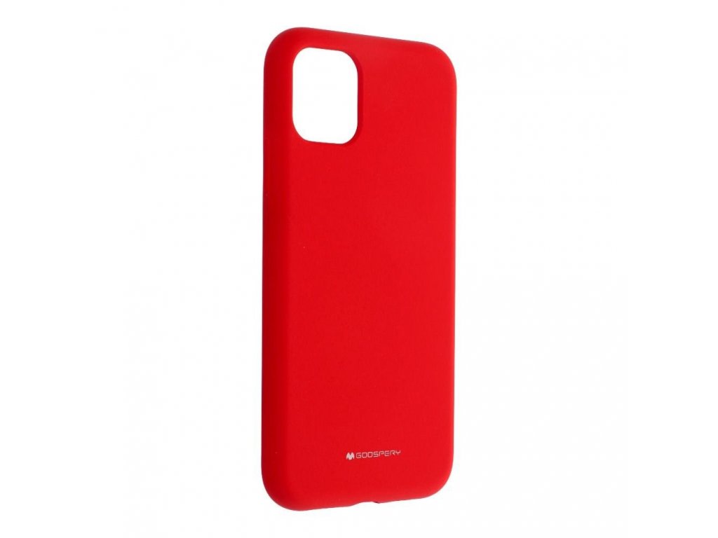 Ochranný zadní kryt Mercury Silicone Iphone 13 Pro Červený