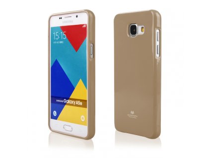 Zlatý obal Mercury Jelly pro Samsung Galaxy A5 (2016)