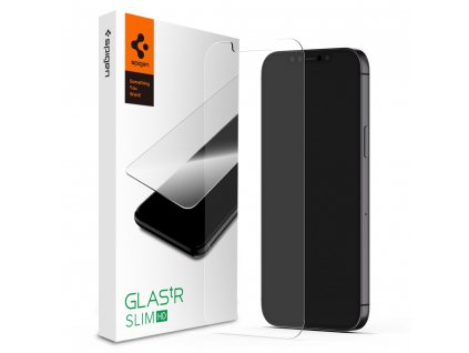 Ochranné tvrzené sklo Hartowane  Spigen Glas.Tr Slim iPhone 12 Pro Max