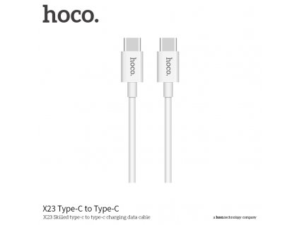 Kabel USB-C a USB-C - Hoco, X23 Skilled