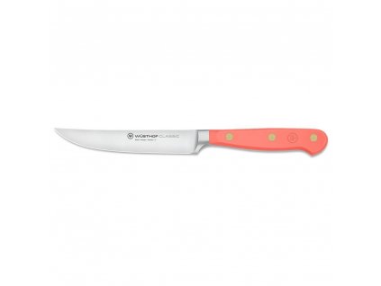 Steak knife CLASSIC COLOUR 12 cm, coral peach, Wüsthof