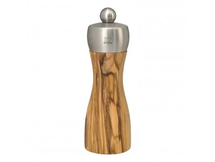 Pipirų malūnėlis FIDJI 15 cm, alyvuogių mediena/ nerūdijantis plienas, Peugeot