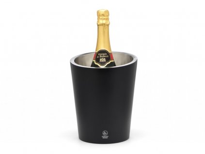 Šampano kibirėlis, dvisienis, juodas, Leopold Vienna