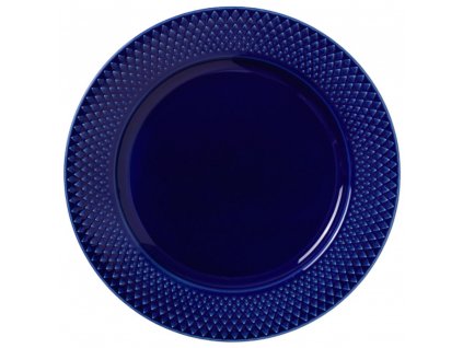 Desertinė lėkštė RHOMBE 23 cm, tamsiai mėlyna, Lyngby