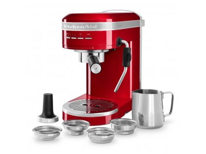 Pusiau automatinis kavos aparatas ARTISAN 5KES6503EER, karališkos raudonos spalvos, KitchenAid