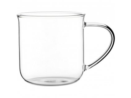 Arbatos puodelis CLASSIC EVA 400 ml, skaidraus stiklo, Viva Scandinavia