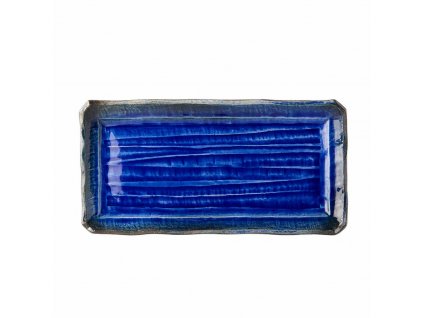 Krožnik za suši in sašimi COBALT BLUE, 43 x 22,5 cm, MIJ
