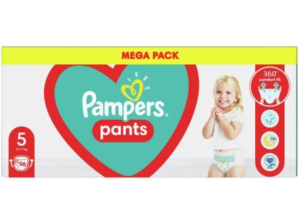 Pampers Pants kalhotkové plenky Jumbo Box S5 96ks, 12-17kg