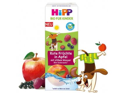 HiPP HiPP BIO Nápoj Jemné jablko a ovoce s neperlivou pramenitou vodou 200ml